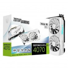 Видеокарта Zotac RTX4070 TWIN EDGE OC WHITE ED 12GB                                                                                                                                                                                                       