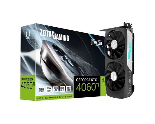 Видеокарта Zotac RTX4060Ti 16GB TWIN EDGE