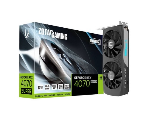 Видеокарта Zotac RTX4070 SUPER TWIN EDGE 12GB