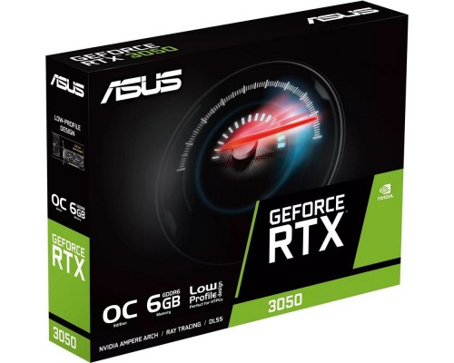 Видеокарта ASUS RTX3050-O6G-LP-BRK 90YV0KQ0-M0NA00