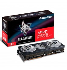 Видеокарта PowerColor RX 7700 XT Hellhound 12GB                                                                                                                                                                                                           