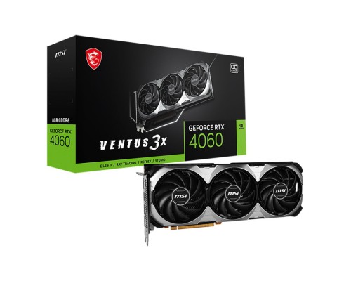 Видеокарта MSI RTX4060 VENTUS 3X OC 8GB