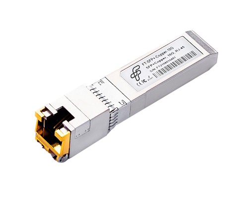 Волоконно-оптический приемопередатчик Fibertrade FT-SFP+-Copper-10G