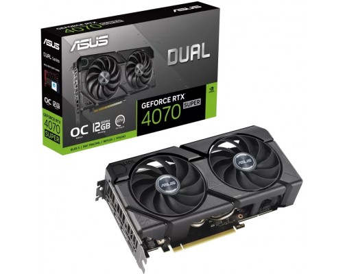 Видеокарта Asus nVidia GeForce RTX 4070 SUPER 12G EVO DUAL-RTX4070S-12G-EVO