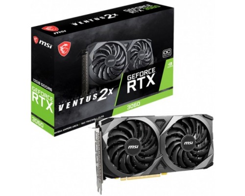 Видеокарта MSI GeForce RTX 3060 VENTUS 2X 12G