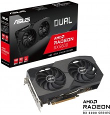 Видеокарта ASUS AMD Radeon RX 6600 8Gb DUAL-RX6600-8G-V2                                                                                                                                                                                                  