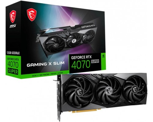 Видеокарта MSI nVidia GeForce RTX 4070 Super 12G Gaming X Slim