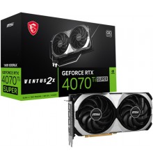 Видеокарта MSI GeForce RTX 4070 Ti SUPER VENTUS 2X OC 16G                                                                                                                                                                                                 