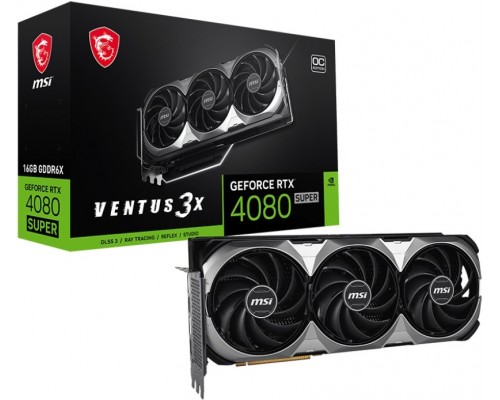 Видеокарта MSI nVidia GeForce RTX 4080 Super 16G Ventus 3X