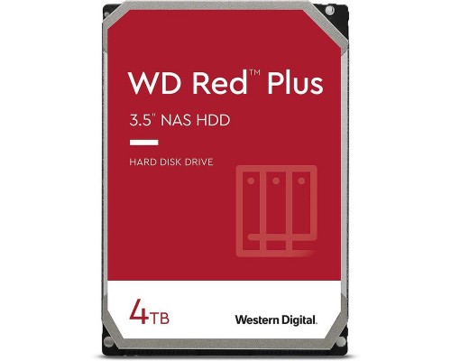 Жесткий диск WD 4TB Red Plus WD40EFZX