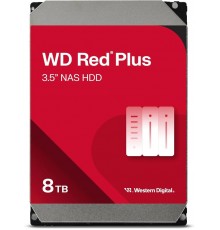 Жесткий диск WD Red Plus 8Tb WD80EFPX                                                                                                                                                                                                                     