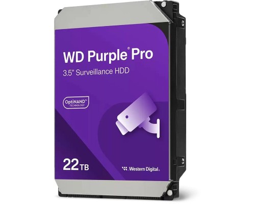 Жесткий диск WD Purple Pro 22Tb WD221PURP