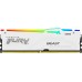 Оперативная память 32Gb Kingston Fury Beast White RGB KF552C40BWA-32