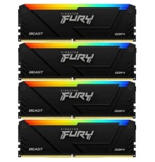 Оперативная память 32Gb Kingston Fury Beast RGB KF432C16BB2AK4/32                                                                                                                                                                                         