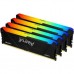 Оперативная память 32Gb Kingston Fury Beast RGB KF432C16BB2AK4/32