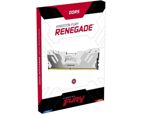 Оперативная память 16Gb Kingston Fury Renegade Silver/White KF580C38RW-16