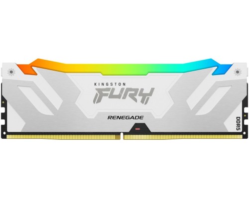 Оперативная память 16 Gb Kingston Fury Renegade Silver/White RGB KF580C38RWA-16