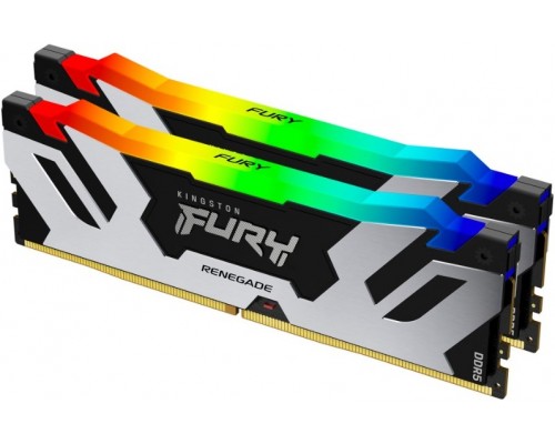 Оперативная память 32Gb Kingston Fury Renegade RGB KF564C32RSAK2-32