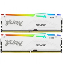 Оперативная память 32 Gb Kingston Fury Beast White RGB KF560C36BWEAK2-32                                                                                                                                                                                  