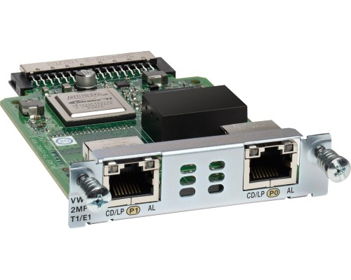 Модуль расширения Cisco NIM-2MFT-T1/E1