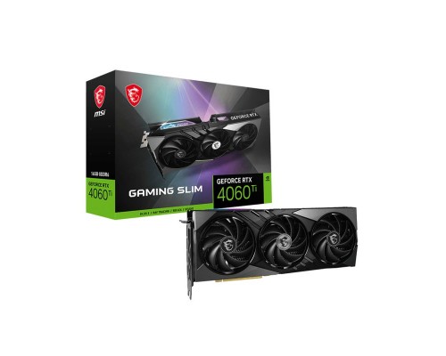 Видеокарта MSI GeForce RTX 4060 Ti GAMING SLIM 16G