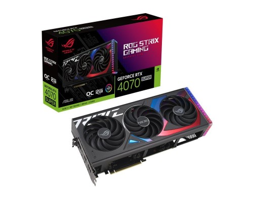 Видеокарта ASUS NVIDIA GeForce RTX 4070 SUPER 12 GB ROG-STRIX-RTX4070S-O12G-GAMING