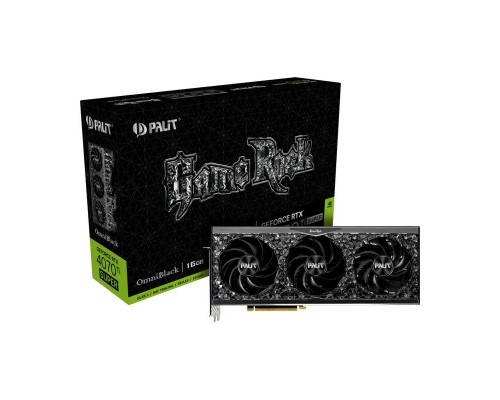 Видеокарта Palit NVIDIA GeForce RTX 4070 Ti Super GameRock Omni 16Gb NED47TS019T2-1020Q