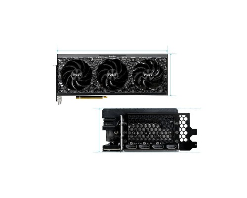 Видеокарта Palit NVIDIA GeForce RTX 4070 Ti Super GameRock Omni 16Gb NED47TS019T2-1020Q