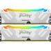 Комплект памяти 32Гб Kingston Fury Renegade White RGB KF568C36RWAK2-32