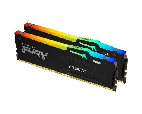 Комплект памяти 64Гб Kingston Fury Beast RGB KF556C36BBEAK2-64