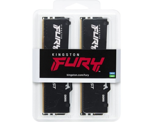 Комплект памяти 64Гб Kingston Fury Beast RGB KF556C36BBEAK2-64