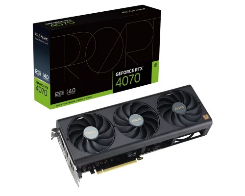 Видеокарта ASUS nVidia GeForce RTX 4070 12Gb PROART-RTX4070-12G