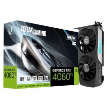 Видеокарта Zotac nVidia GeForce RTX 4060 Ti Twin Edge OC 8Gb ZT-D40610H-10M                                                                                                                                                                               