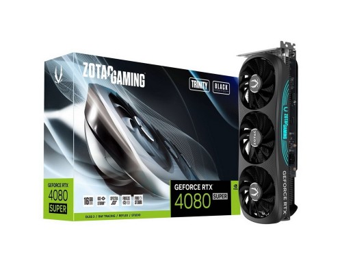 Видеокарта Zotac nVidia GeForce RTX 4080 Super Trinity Black Edition 16Gb ZT-D40820D-10P