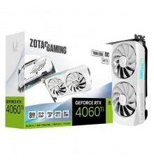 Видеокарта Zotac nVidia GeForce RTX 4060 Ti Twin Edge OC White Edition 8Gb ZT-D40610Q-10M                                                                                                                                                                 