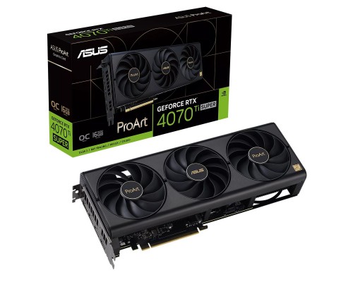 Видеокарта ASUS nVidia GeForce RTX 4070 Ti Super 16Gb PROART-RTX4070TIS-O16G