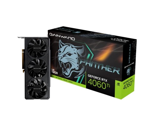 Видеокарта Gainward nVidia GeForce RTX 4060 Ti Panther 16GB NE6406T019T1-1061Z