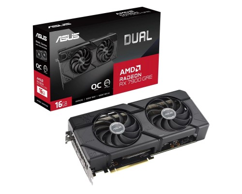 Видеокарта ASUS AMD Radeon RX 7900 GRE O16G DUAL-RX7900GRE-O16G