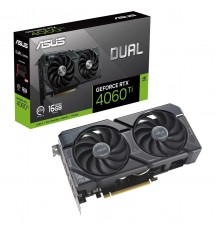 Видеокарта ASUS nVidia GeForce RTX 4060 Ti 16Gb DUAL-RTX4060TI-16G                                                                                                                                                                                        