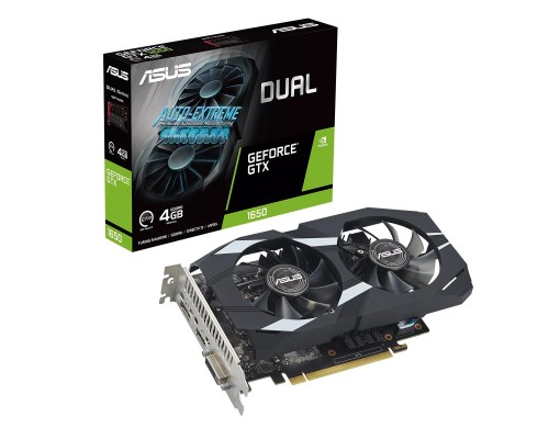 Видеокарта ASUS nVidia GeForce GTX 1650 4Gb DUAL-GTX1650-4GD6-P-EVO