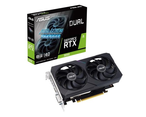 Видеокарта ASUS nVidia GeForce RTX 3050 8Gb DUAL-RTX3050-8G-V2