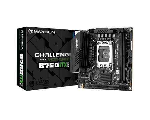 Материнская плата Maxsun MS-Challenger B760ITX D5 B760