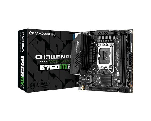 Материнская плата Maxsun MS-Challenger B760ITX D5 WIFI B760