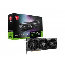 Видеокарта MSI GeForce RTX 4070 SUPER 12G GAMING X SLIM                                                                                                                                                                                                   