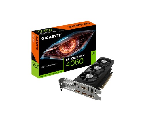 Видеокарта GigaByte nVidia GeForce RTX 4060 8Gb GV-N4060D6-8GL