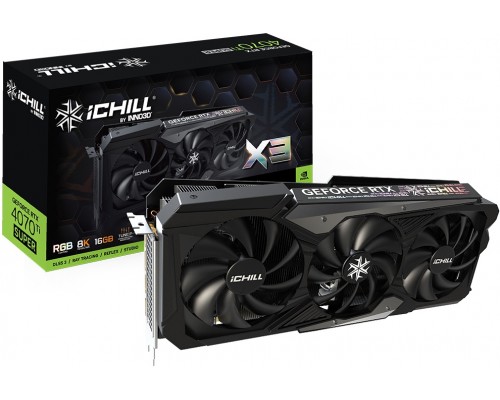 Видеокарта Inno3D nVidia GeForce RTX 4070 Ti Super iChill X3 16Gb