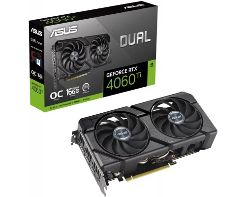 Видеокарта ASUS nVidia GeForce RTX 4060 Ti 16Gb