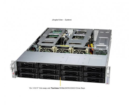 Сервер Supermicro SYS-621C-TN12R