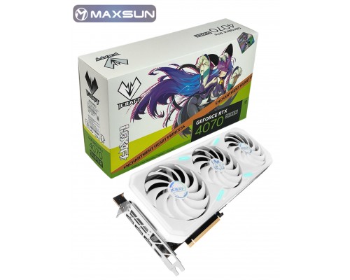 Видеокарта Maxsun GeForce RTX 4070 Super iCraft OC12G Limited