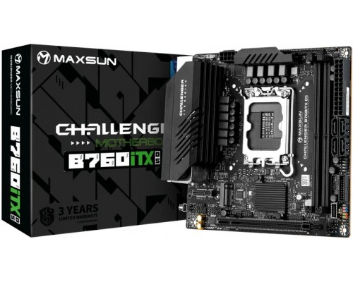 Материнская плата Maxsun Challenger B760 ITX D5